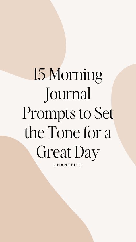 These aren’t about heavy soul-searching or philosophical debates. Instead, they’re your roadmap to align your day, find focus, and, well, just feel good. No long lectures or tedious rituals; these prompts are bite-sized nudges to spark positivity. Spending just a few moments with them will pave the way for a brighter, more intentional day.  #journal #journaling #journalprompts #journalideas #goodvibes #goodmorning Journaling Prompts To Start The Day, Journal Prompts For A Good Day, Journal List Prompts, Early Morning Journal Prompts, Positive Morning Journal Prompts, 10 Minute Journal Prompts, Journal Prompts For Focus, Journal Prompts For Getting Out Of A Rut, Daily Prompts For Journaling