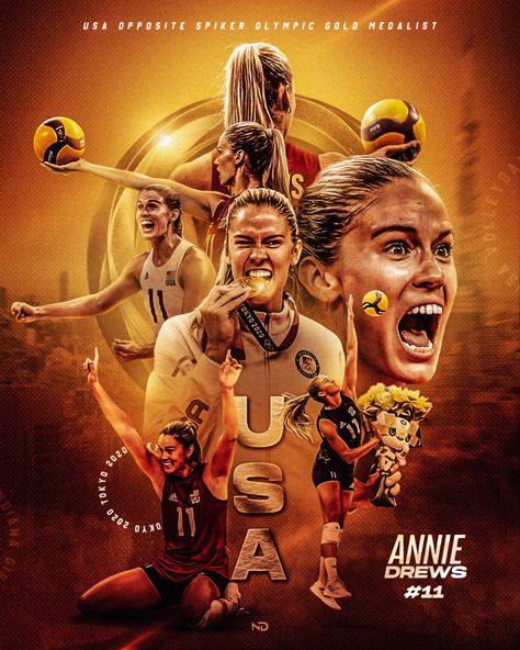 Olympics Poster Design, Volleyball Graphic Design, Olympics Poster, Olympic Poster, Olympics Graphics, Volleyball Posters, Sports Advertising, Olympics 2024, Graphic Design Styles