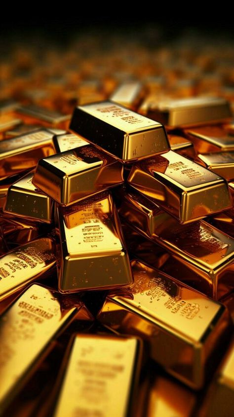 A backdrop of 3D gold bars represents international wealth and finance Vertical Mobile Wallpaper AI Generated Lingot D'or, Gold Bullion Bars, Chevy Traverse, Gold Wallet, Gold Bars, Gold Money, Money Making Jobs, Gold Bullion, Logo Banners