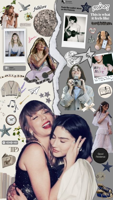 taygracie 🔛🔝 #taylorswift #gracieabrams #taygracie Gracie Abrams Aesthetic Collage, Taylor Swift And Gracie Abrams Wallpaper, Taylor And Gracie Wallpaper, Taygracie Wallpaper, Taylor And Gracie Abrams, Gracie Abrams Desktop Wallpaper, Gracie Abrams Aesthetic Wallpaper, Gracie Abrams Collage, Taylor Swift And Gracie Abrams