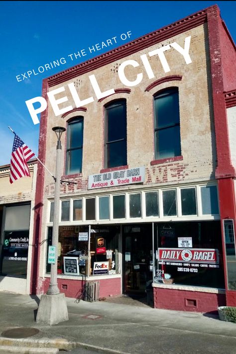 I used to think, “If you’ve seen one old Alabama town, you’ve seen them all.” How wrong I was. It’s easy to breeze through the wide thoroughfare of Cogswell Avenue in Pell City noting this historic Alabama town as simply the “Gateway to Logan Martin.” But Pell City is living proof that every town has a story to tell. #pellcity #alabamatravel Pell City Alabama, Alabama Travel, Birmingham Alabama, Living Proof, Walking Tour, Historical Sites, Small Town, Small Towns, Birmingham