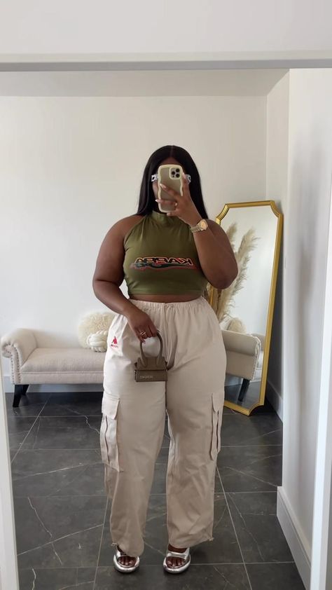 Afropaty Plus Size, Summer Outfits Big Thighs, Plus Size College Outfits Summer, Samantha Kash Outfits, Plus Size Baddie Outfits Casual, Street Wear Plus Size, Curvy Casual Outfits, Plus Size Baddie, Most Pinned