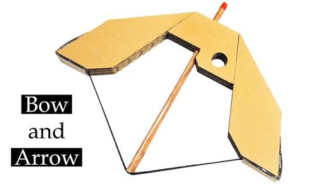 I have a simple way for you to make a Bow and Arrow from cardboard. let's to make it and shoot some😀 Bow And Arrow Cardboard, Cardboard Projects, Dewey Decimal, Make A Bow, Bow And Arrow, How To Make Bows, Simple Way, Make It, At Home