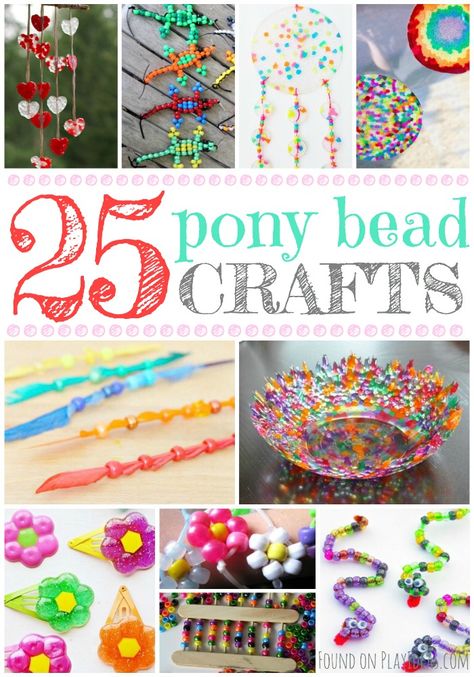 Brilliant pony bead crafts your kids will adore! Bead Crafts For Kids, Melted Pony Beads, Pony Bead Projects, Valentine Art, Pony Bead Crafts, Pony Bead Patterns, Valentines Art, Beaded Crafts, Camping Crafts