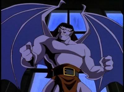 Goliath looking around for something to fight. Goliath Gargoyles, Gargoyles Goliath, Gargoyles Disney, Tragic Hero, Gaia Online, Live Action Movie, Walt Disney Pictures, Old Disney, Comic Book Characters