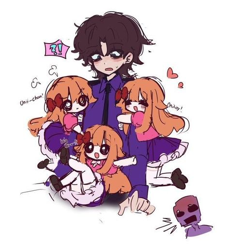 William X Elizabeth, Elizabeth X William, Alice In Wonderland Artwork, Elizabeth Afton, Wonderland Artwork, Fnaf Baby, Afton Family, Losing Faith In Humanity, Rpg Horror Games