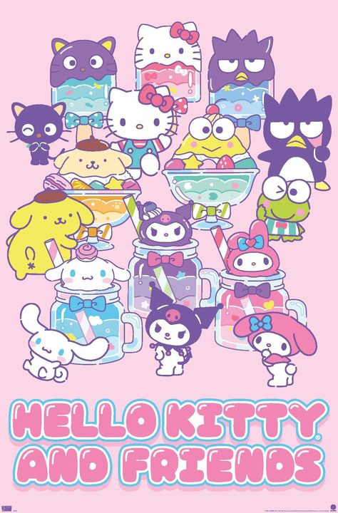 Hello kitty friends aesthetic