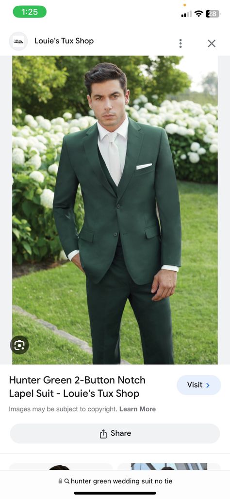 Hunter Green Tuxedo Wedding, Emerald Green Groom Suit, Hunter Green Suit, Green Tux, Hunter Green Wedding, Green Suit Men, Green Wedding Suit, Wedding Tux, Green Tuxedo