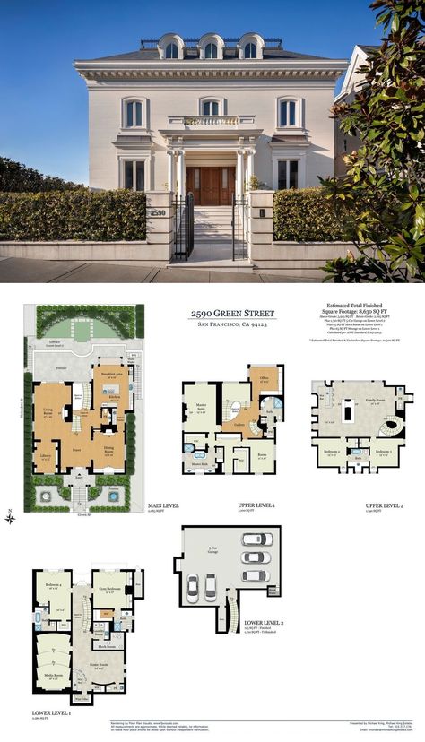 Neo Classic House, House Layout Design, Castle House Design, Luxury Plan, Mansion Floor Plan, Architectural Floor Plans, House Layout Plans, Castle House, Mansions Homes