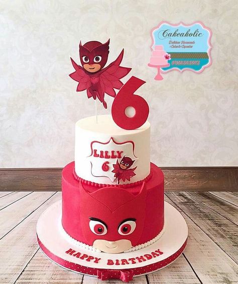 Owlette Birthday Cake, Owlette Party, Owlette Cake, Owlette Birthday Party, Pj Masks Birthday Cake, 4de Verjaardag, Pj Masks Birthday Party, Pj Mask Party, Baby Birthday Party