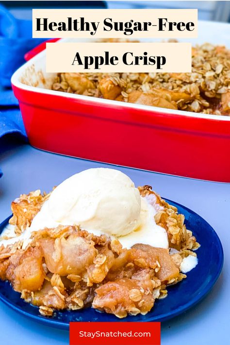 Baked Apple Crumble Healthy, Stevia Apple Crisp, Apple Crisp With Splenda, Low Cholesterol Apple Desserts, Light Apple Crisp Recipe, Low Cholesterol Thanksgiving Recipes, Low Cal Apple Crisp, Lo Calorie Desserts, Ww Apple Dessert