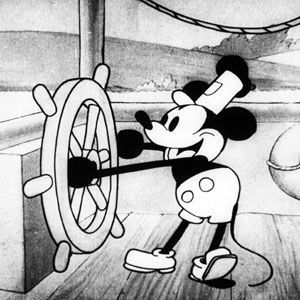 Steamboat Mickey, Van Drawing, Epic Mickey, Odd Things, Steamboat Willie, Duck Tales, Sunflower Wallpaper, Old Disney, Steam Boats