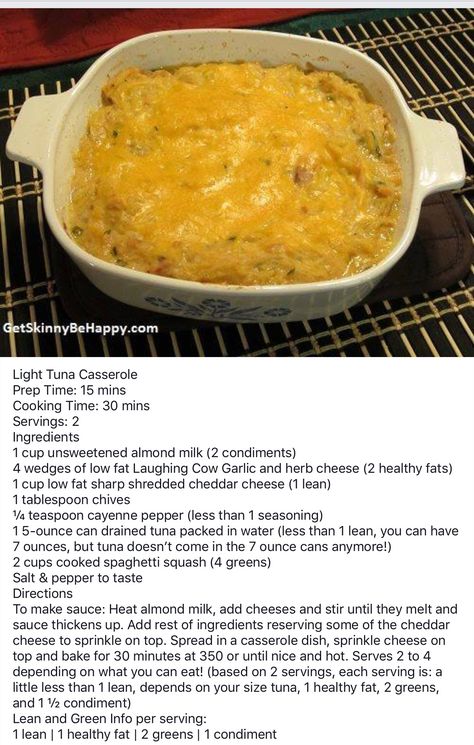 Medifast Recipes, Lean Protein Meals, Lean And Green, Tuna Noodle Casserole, Tuna Casserole, Lean Meals, Lean And Green Meals, Tuna Recipes, Greens Recipe