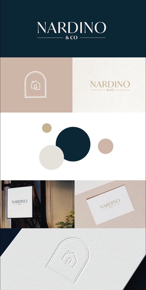 Luxury Property Branding, Elegant Brand Color Palette, For Sale Signs Real Estate, Real Estate Agency Logo, House Symbol, Shared Workspace, Brand Colour Schemes, Property Branding, Luxury Website