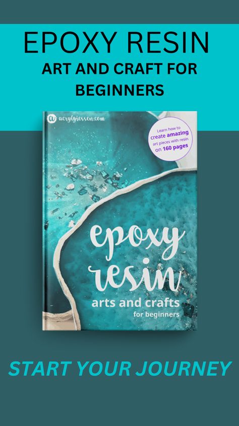 Your Go-To Guide for start working with Epoxy Resin. Learn creating fascinating Resin Arts and Crafts within minutes. All the tips and tricks that nobody tells you when you start. Including several detailed tutorials for your first projects. “Start your journey with Epoxy Resin the most efficient way and create stunning Resin pieces – what are you waiting for?” Acrylic Paint On Fabric, Crafts For Beginners, Petri Dishes, Acrylic Paint On Wood, Resin Art Painting, Art Journal Therapy, Art Education Resources, Epoxy Resin Art, Resin Painting