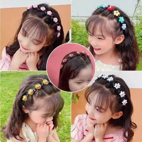 Princess Hairstyle, Kids Hairband, Mens Bags Fashion, Effortless Hairstyles, Hair Stylies, Princess Hairstyles, Smiley Faces, Girls Sweet, Unique Hairstyles