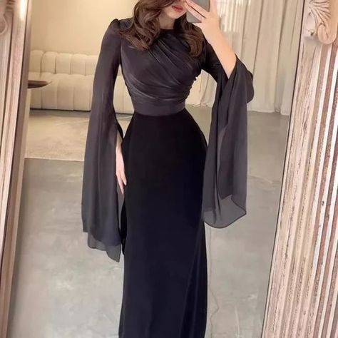 Most wanted dress Available now on our store. link in bio💕 Springtime Siren: Embrace Feminine Charm in This Bodycon Maxi Dress Women’s Spring Solid Spliced Satin Maxi Dress Sexy O Neck Slim Bodycon Hip Long Dress Summer Batwing Sleeve Hollow Evening Dress ✓Free Shipping Worldwide! ✓Limited Time Sale ✓Easy Return. Long Dress Summer, Elegant Scarves, Evening Dresses With Sleeves, Dress Slim, Bodycon Maxi Dresses, Dresses Ideas, Satin Maxi, Dress Inspiration, Satin Maxi Dress