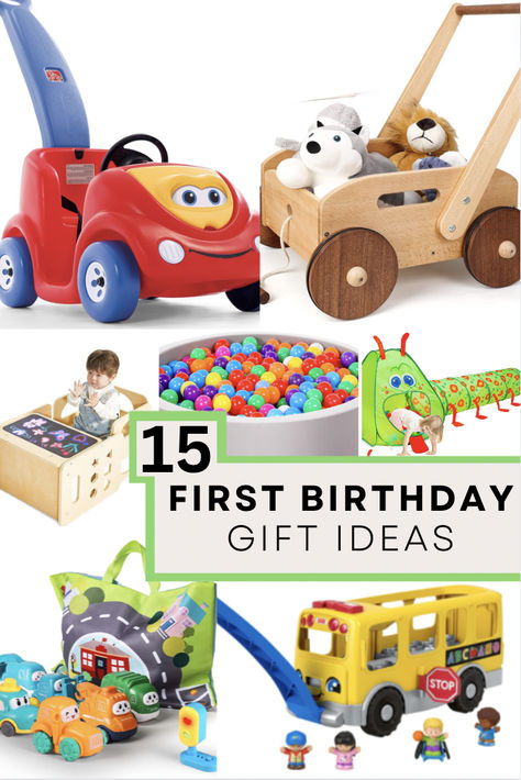 It can be overwhelming looking for birthday presents; I've narrowed down a list to my favroite 15 things my son has yet to get bored of! #toddler #toddlergifts #firstbirthday #birthdaypresents #toddlerpresents #toddlerbirthday #birthday #birthdaypresent #birthdaypresents 1st Birthday Present Ideas, 1st Birthday Gift Ideas, Boy Gift Ideas, Birthday Gift Guide, Toddler Presents, Montessori Table, One Year Birthday, 1st Birthday Gifts, First Birthday Gifts