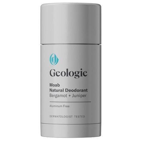 Amazon.com: Geologie Moab Natural Deodorant | Bergamot + Juniper Scent for Men & Women | Sensitive Skin Safe | Aluminum-Free, Baking Soda-Free, Dermatologist Tested, Vegan, Sulfate-Free, Paraben-Free | (2.6 oz) Open Sky, Grooming Routine, Body Odor, Sulfate Free, Natural Deodorant, Amazon Com, Paraben Free, Bath Time, Baking Soda