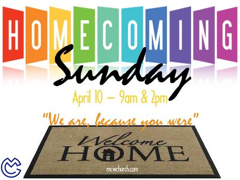 Homecoming Sunday Church Homecoming Ideas, Church Anniversary Themes, Homecoming Themes, Church Fellowship, Church Home, Church Anniversary, Boards Ideas, Church Bulletin Boards, Homecoming Queen