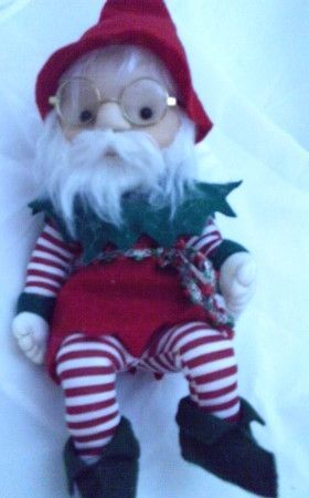 Elf Doll Directions Secular Christmas, Elf Pattern, Yule Crafts, Pixie Doll, Lap Quilt Patterns, Christmas Elf Doll, Doll Making Tutorials, Doll Decoration, Holiday Sewing