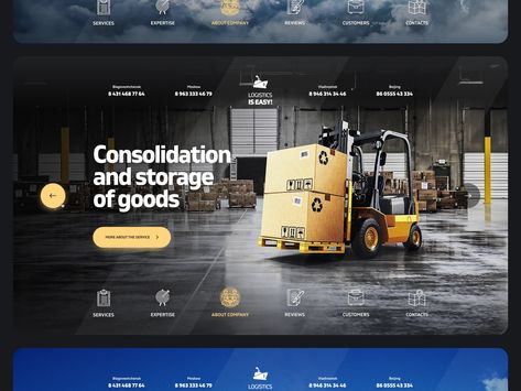 Folder Cover Design, Login Page Design, Logistics Design, Corporate Website Design, Ui Design Principles, Website Design Inspiration Layout, Agency Website Design, Good Advertisements, Logistics Company