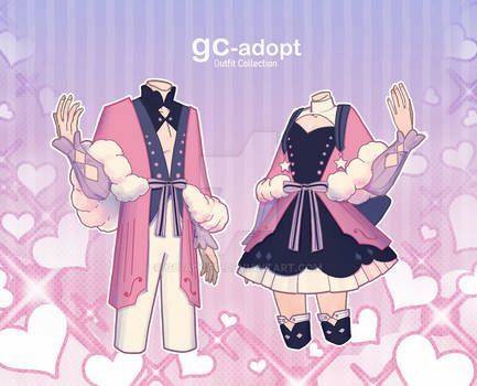 Cartoon Outfits Ideas, Open Outfits, Outfit Adoptables, Clothing Sketches, Art Outfits, Twin Outfits, Clothing Design Sketches, Drawing Anime Clothes, Dress Design Sketches