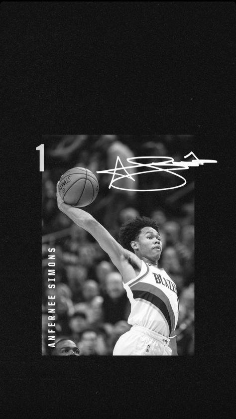 Anfernee Simons, Portland Trailblazers, Trail Blazers, Blazer, Movie Posters, Film Posters