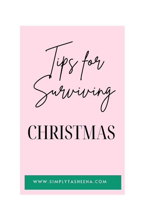 Tips for Surviving Christmas Surviving Christmas, Snacks Easy, Healthy Snacks Easy, Easy Snacks, Healthy Snacks, Snacks, Christmas