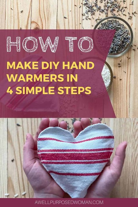 Learn how to make DIY long lasting hand warmers in a few easy steps. DIY hand warmers will keep your hands and feet warm in cold weather. With one simple trick you can make the DIY hand warmers long lasting. These DIY heart shaped hand warmers are a fun gift idea for friends and loved ones. Sock Pumpkins, Diy Gifts For Family, Diy Hand Warmers, Heart Shaped Hands, Advent Devotionals, Sewing Patterns For Beginners, Beginners Sewing, Diy Heart, Valentine's Decor