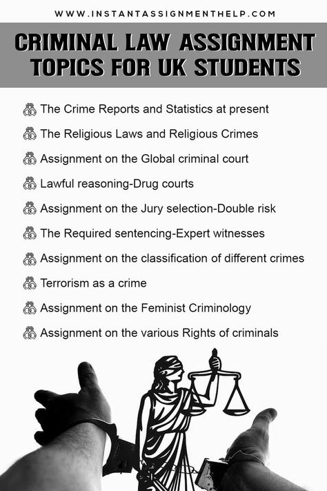 Topics for Criminal Law Assignments for UK Students Law Students, Homework Helpers, Law Student, Homework Help, Student Studying, Academic Writing, Simple Words, Content Writing, Law School