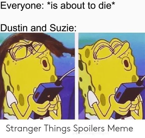 Suzie Stranger Things, Stranger Things Meme Funny, Dustin And Suzie, Stranger Things Memes, Stranger Things Spoilers, Stranger Things Quote, Stranger Things Poster, Stranger Danger, Meme Meme