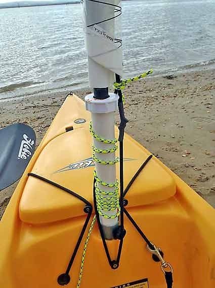 A complete step-by-step guide on how to rig a Hobie kayak for sailing – including rudder upgrade, side-kicks, furling gizmo and much more Kayaking Quotes, Sailing Kayak, Kayak Fishing Setup, Hobie Kayak, Kayak Fishing Tips, Kayaking Tips, Kayaking Gear, Kayak Camping, Kayak Accessories