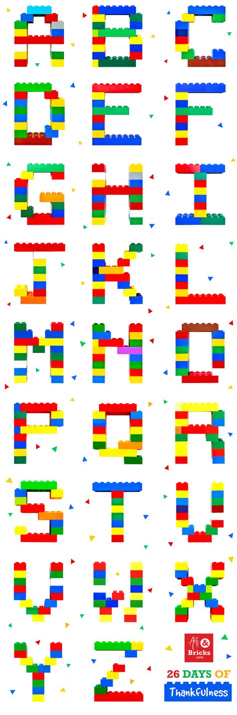 Letter I Logo Design Ideas, Lego Alphabet Letters, Letter Prompts, Lego Alphabet, Fonts Alphabet Handwritten, Lego Font, Lego Road, Lego Letters, A Alphabet