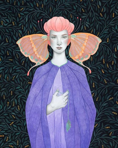 Sofia Bonati Art, Sofia Bonati, Acryla Gouache, Witchs Cauldron, Pressed Paper, 2d Design, Fly Girl, Art Appreciation, Room Art