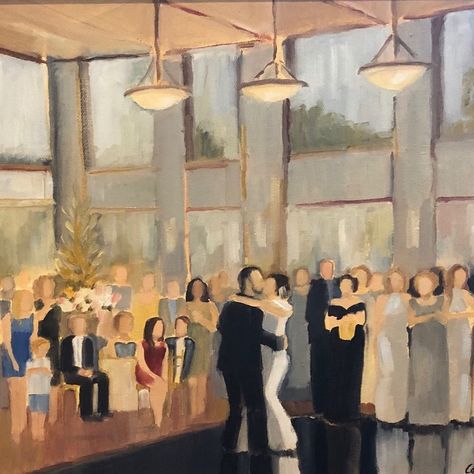 Carol Barksdale on Instagram: “I was honored to do a Live Event painting for this sweet couple’s wedding reception. What a way to commemorate such a lovely event! .…” Wedding Artist, Digital Abstract, Live Painting, Wedding 2025, Artistic Wedding, Mini Wedding, Wedding Art, Event Photos, Sweet Couple