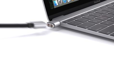 Griffin gives Apple's Macbook its missing Magsafe plug Magnetic Charger Cable, Data Recovery Tools, Magnetic Charger, High Tech Gadgets, Phone Gadgets, Apple Laptop, New Inventions, New Macbook, Power Plug