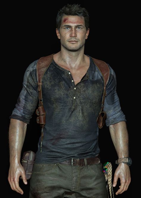 Uncharted Halloween Costume, Nathan Drake Halloween Costume, Nathan Drake Cosplay, Easy Cosplay Men, Nathan Drake Costume, Nathan Drake Uncharted 4, Teen Costumes, Drake Art, Uncharted Game