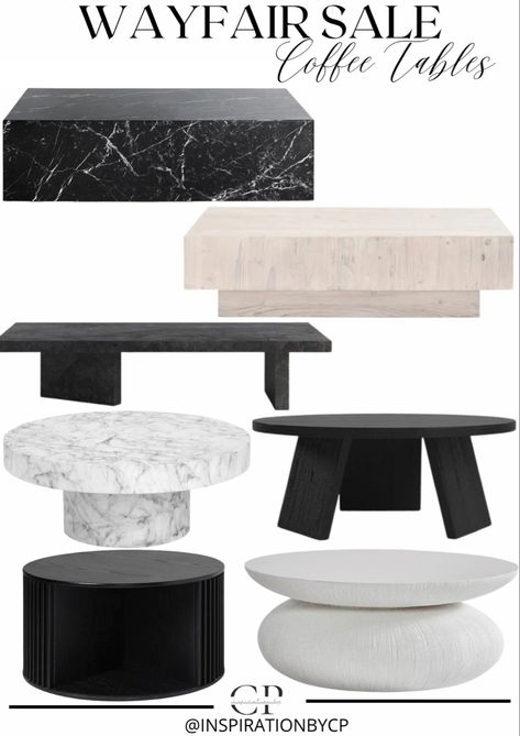 Low Black Coffee Table, Marble Block Coffee Table, Black Marble Coffee Table Living Rooms, Black Coffee Table Decor Ideas, Modern Black Coffee Table, Marble Coffee Table Living Room, Fluted Coffee Table, Big Couch, Modern Square Coffee Table