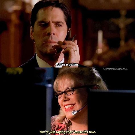 Criminal Minds Hotch and Garcia Aaron Hotchner And Penelope Garcia, Hey Baby Girl, Dr Reid, Behavioral Analysis Unit, Penelope Garcia, Aaron Hotchner, Paget Brewster, Thomas Gibson, Fear Street