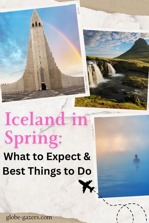 Iceland in spring is a magical experience! From fewer crowds to stunning landscapes, this guide covers everything you need to know about visiting Iceland in April. Explore unique Icelandic attractions, scenic hot springs, and more. Learn why spring is the best time to visit Iceland, with tips on what to do and where to go. Don't miss the stunning Icelandic beauty and adventure that await you during Iceland’s spring season. Iceland In April, Visiting Iceland, North Iceland, Trip To Iceland, Famous Waterfalls, South Iceland, Visit Iceland, Stunning Landscapes, See The Northern Lights