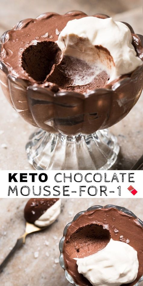 Dolce Poche Calorie, Keto Pudding, Keto Chocolate Mousse, Desserts Keto, Postre Keto, Cupcakes Recipes, Keto Pancakes, Keto Friendly Desserts, Keto Brownies