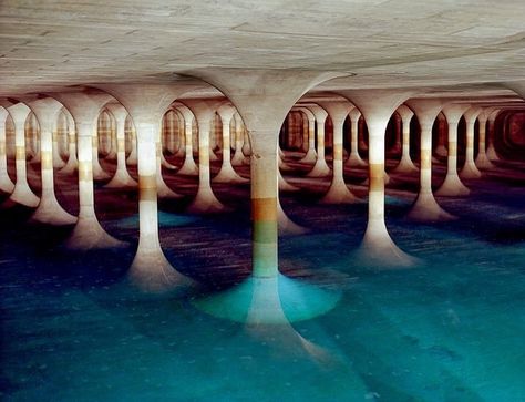 UTILITARIAN ARCHITECTURE on Instagram: “One of two twin underground reservoirs in Forstenried Park holding the drinking water for Munich, Germany. #utilitarianarchitecture photo…” Deserted Places, Brutalist Buildings, Rpg Ideas, Setting Ideas, Water Reservoir, Brutalist Architecture, Chongqing, Munich Germany, Brutalism