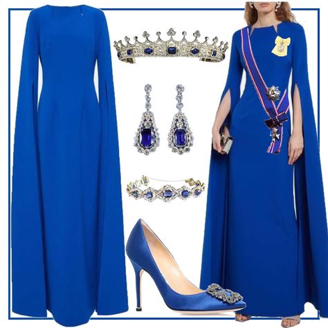 All Posts • Instagram Royal Outfits Aesthetic, Queen Dress Royal, Sapphire Gown, Fall Maxi Skirt Outfits, Duchess Dress, Royal Outfit, Princesa Sophia, Maxi Skirt Fall, Coronation Dress