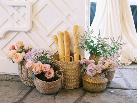 French Market Shower Theme, French Market Themed Party, French Bakery Themed Party, French Farmers Market Aesthetic, French Shower Theme, Bridal Shower French Theme, French Market Bridal Shower Theme, French Bakery Party, French Garden Baby Shower Theme