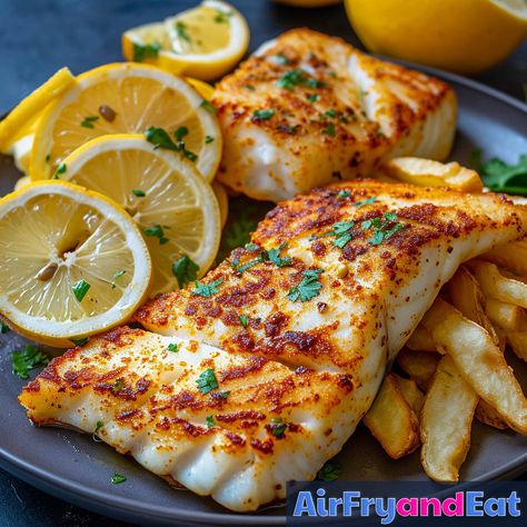 Air Fryer Swai Fish: So Tasty & Easy To Make | AirFryAndEat Air Fry Swai Fillet Recipes, Air Fried Swai Fish, Recipes For Swai Fillets, Frozen Swai Fillet Recipes Baked, How To Cook Swai Fillets, Swai Fillet Recipes Healthy, Easy Swai Fish Recipes, Air Fryer Swai Fish, Grilled Swai Fish Recipes