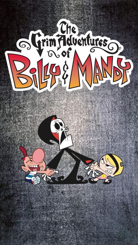 The Grim Adventures Of Billy & Mandy Wallpaper, Rock N Roll Art, Wallpaper Girly, Iphone Wallpaper Girly, The Grim, Grim Reaper, Halloween Wallpaper, Phone Wallpapers, Cartoon Network