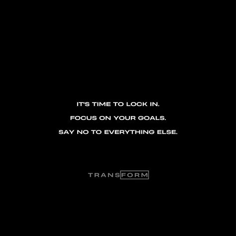 Lock in. Follow @transform.centre for more motivational content #motivation #mentality #mindset #inspiration #success #discipline #wisdom #motivational #inspirational #quotes #selfimprovement Quotes About Mentality, Motivational Quotes For Discipline, Lock In Motivation, Lock In Wallpaper Motivation, Lock In Quotes, Motivation Mentality, Hustle Culture, Winter Arc, Improvement Quotes