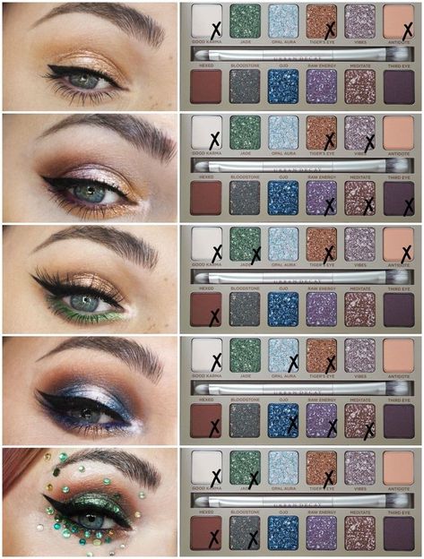 (paid link) Stunning Colourful Eye Makeup Look Looks To Transform Your Look Urban Decay Makeup Looks, Urban Decay Eyeshadow Palette, Cute Eyeshadow Looks, Eye Makeup Looks, Urban Decay Eyeshadow, Colorful Eye Makeup, Urban Decay Makeup, Eyeshadow Tutorial, Makeup Tutorials