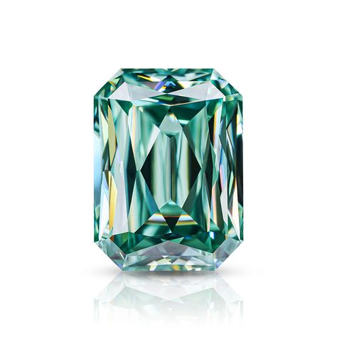 GIGAJEWE DEF color Trillion Shape Moissanite 9K/14K/18K/ Yellow Gold H Emerald Cut Moissanite, Shiny Objects, Faceted Gems, Fashion Drawing Dresses, Exclusive Jewelry, Color Stone, Gem Stones, Brand Guidelines, Faceted Gemstones